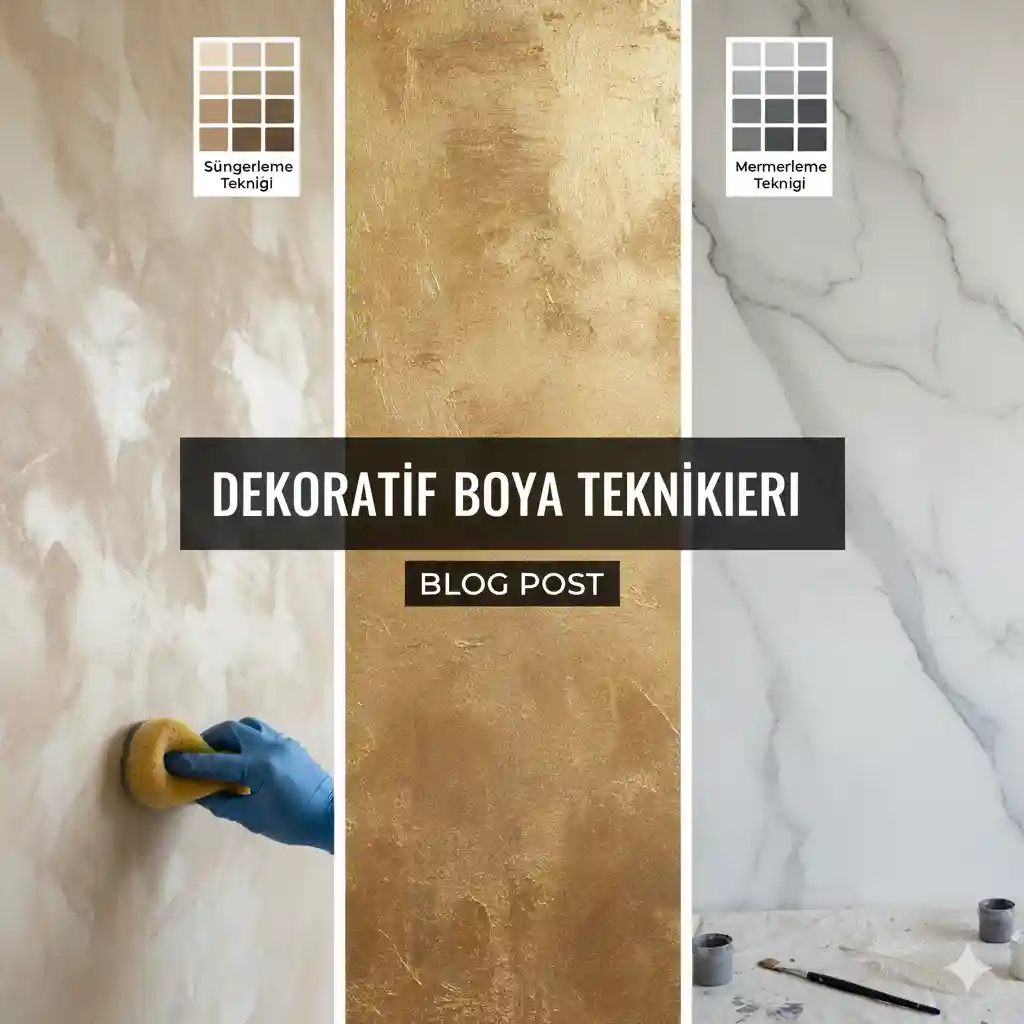 Dekoratif Boyama Teknikleri